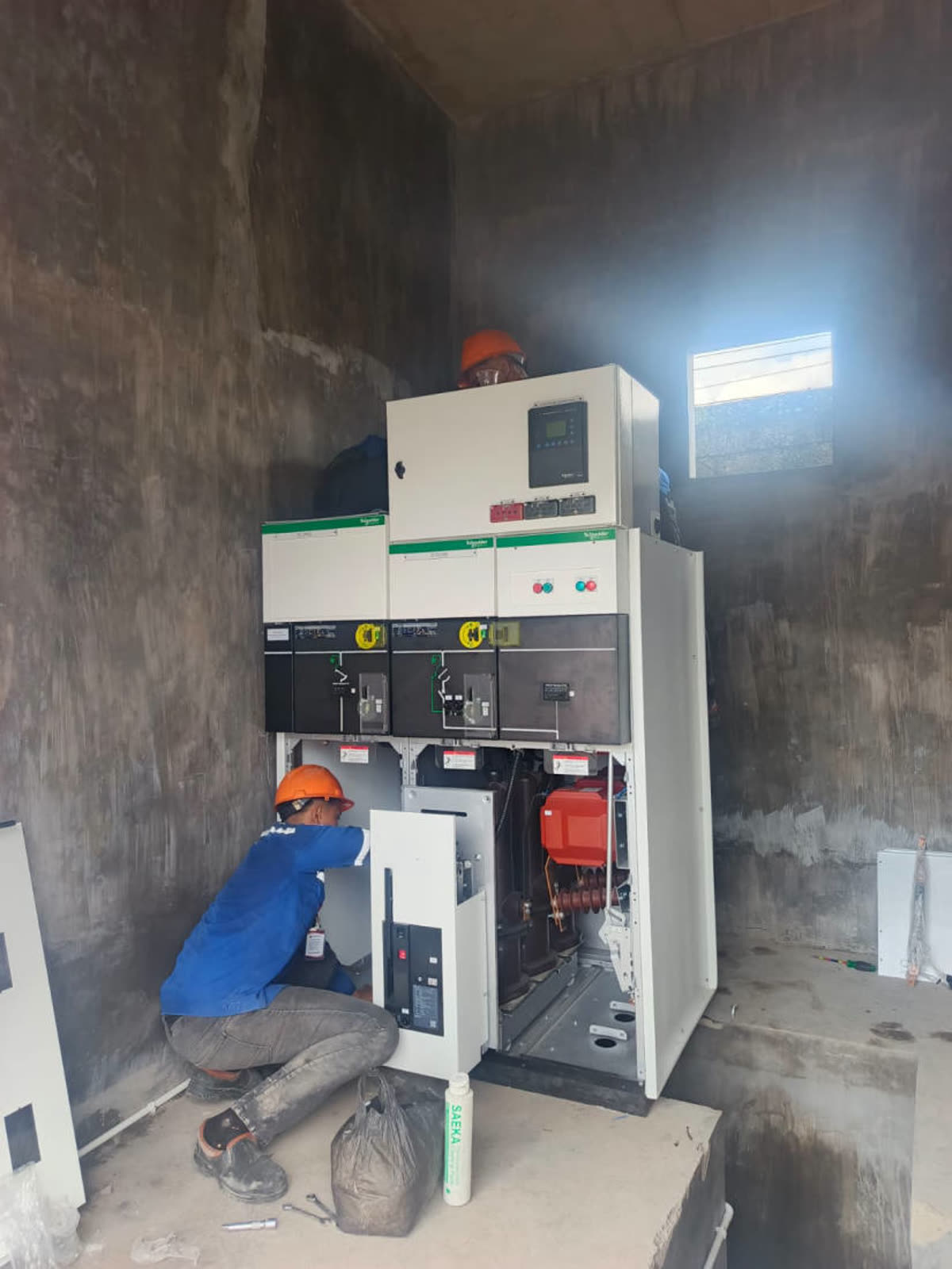 Commissioning kubikel 20 kV